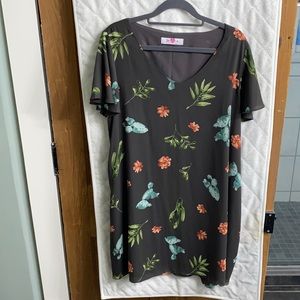 Buddy love cactus print swing dress